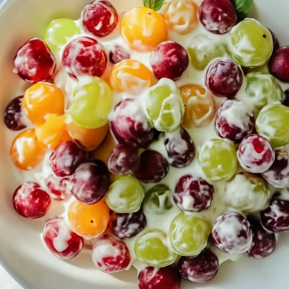 Creamy Grape Salad Tray