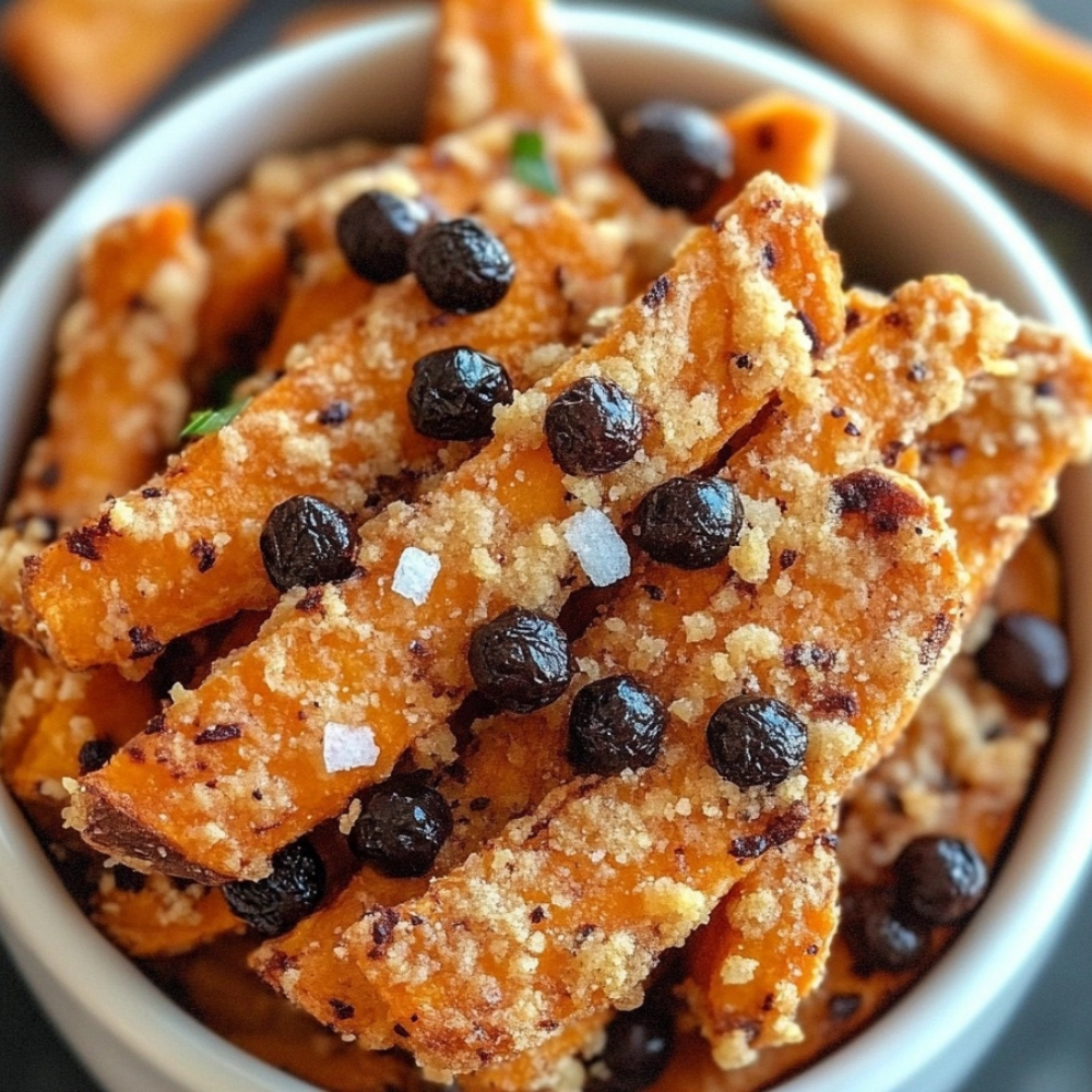 Perfectly Crispy Baked Sweet Potato Fries