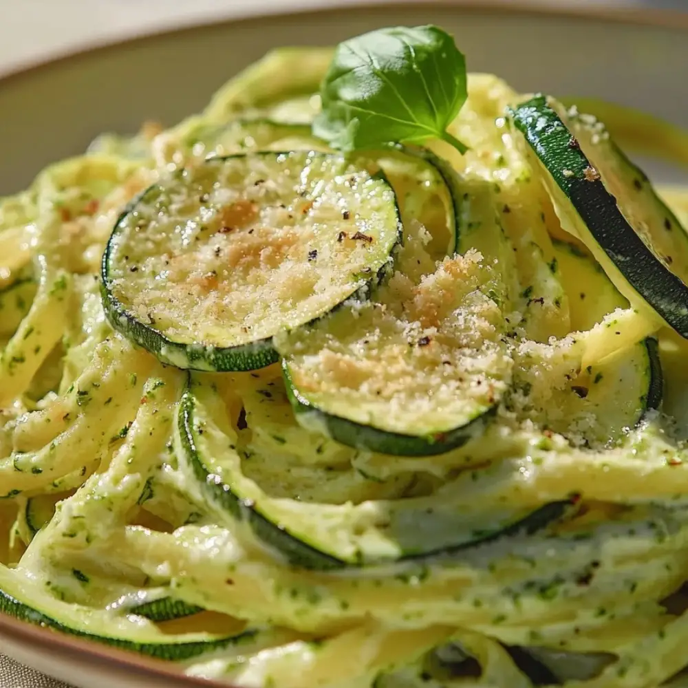 Creamy Zucchini Lemon Pasta