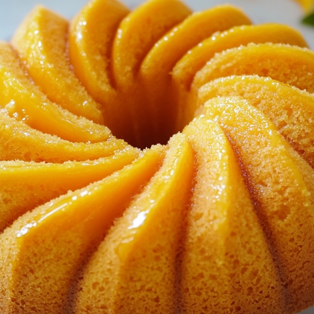 Moist Mango Bundt Cake