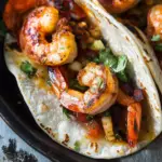 Spicy-Sweet Shrimp Tacos