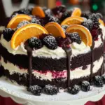 Dark Chocolate Orange Cake