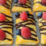 Custard and Berry Pastries