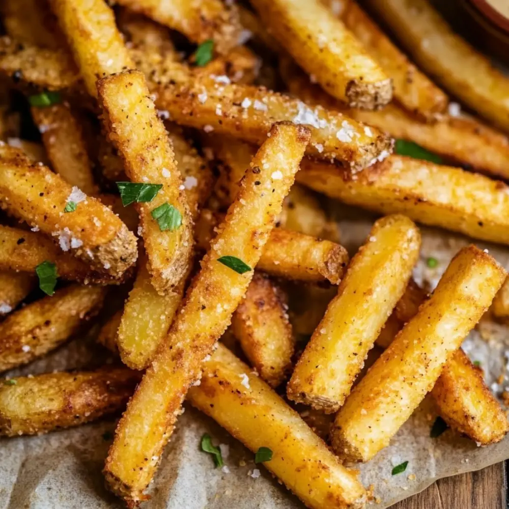 Crispy Air Fryer Seasoned French Fries