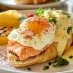 Salmon Benedict on Croissant Recipe