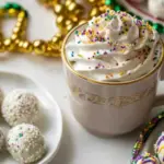 King Cake Latte & Truffles