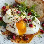 Poached Eggs with Yogurt & Chili Oil