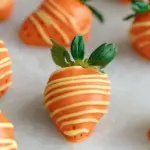 Carrot Chocolate Strawberries