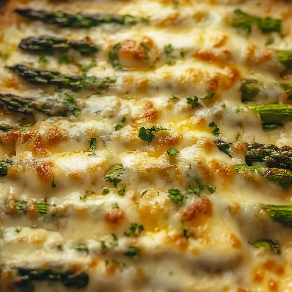 Easy Cheesy Baked Asparagus