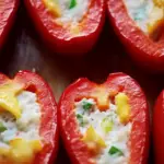 Easy 3-Ingredient Stuffed Mini Peppers