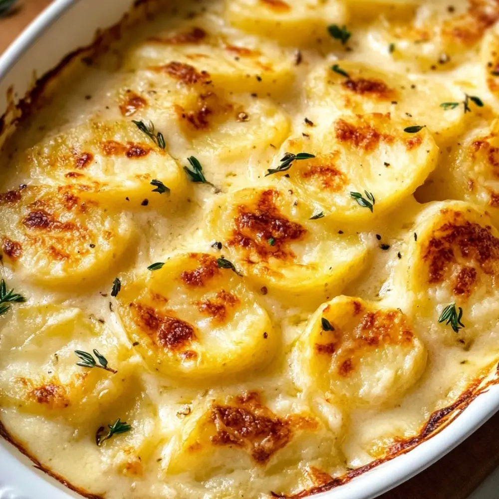 Cheesy Potato Gratin