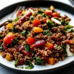 Mediterranean Ground Beef Stir Fry