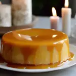 Caramel Flan Cake for a Pisces Birthday