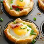 Flaky Egg, and Cheese Brunch Cups