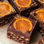 Orange Rice Krispie Fudge