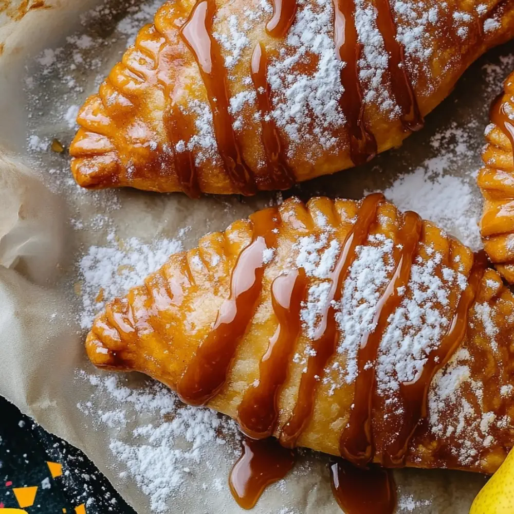 Pear Dulce de Leche Empanadas