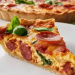 Pepperoni Pizza Quiche