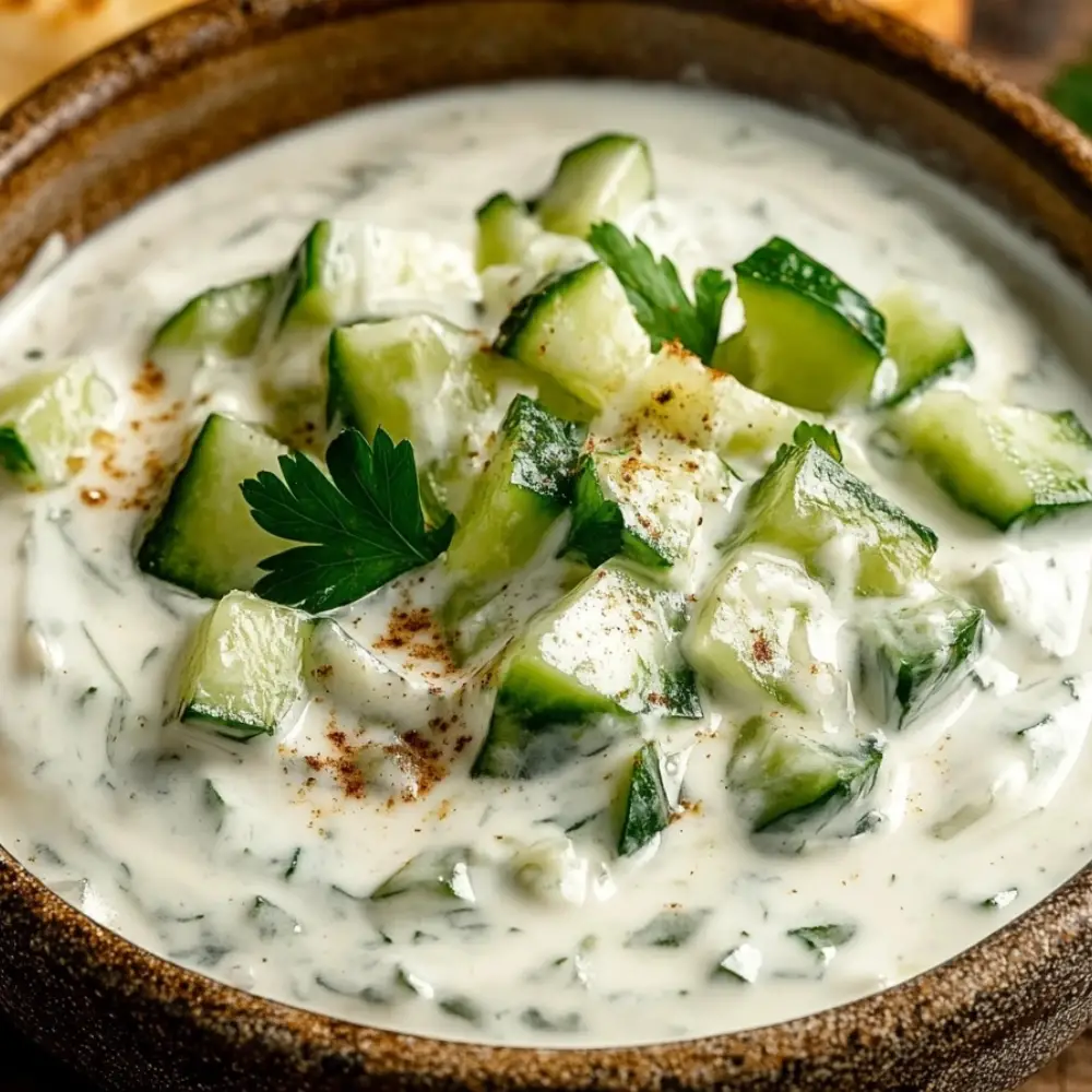 Easy Cucumber Raita