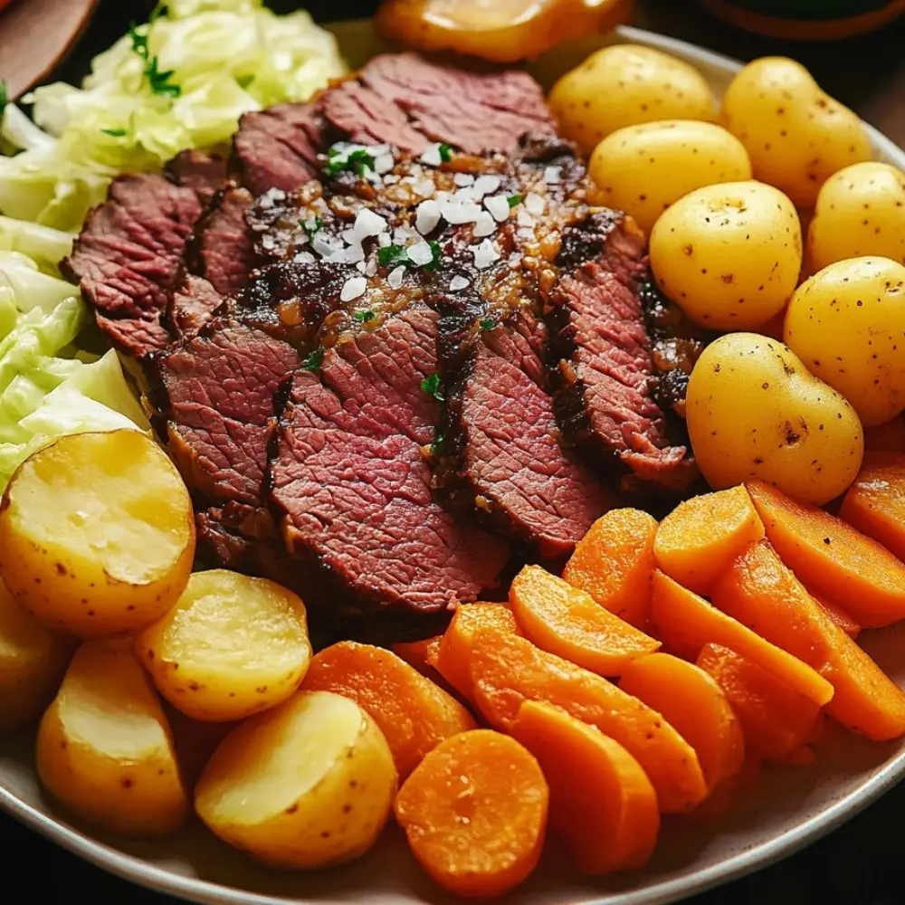 Guinness Corned Beef and Cabbage