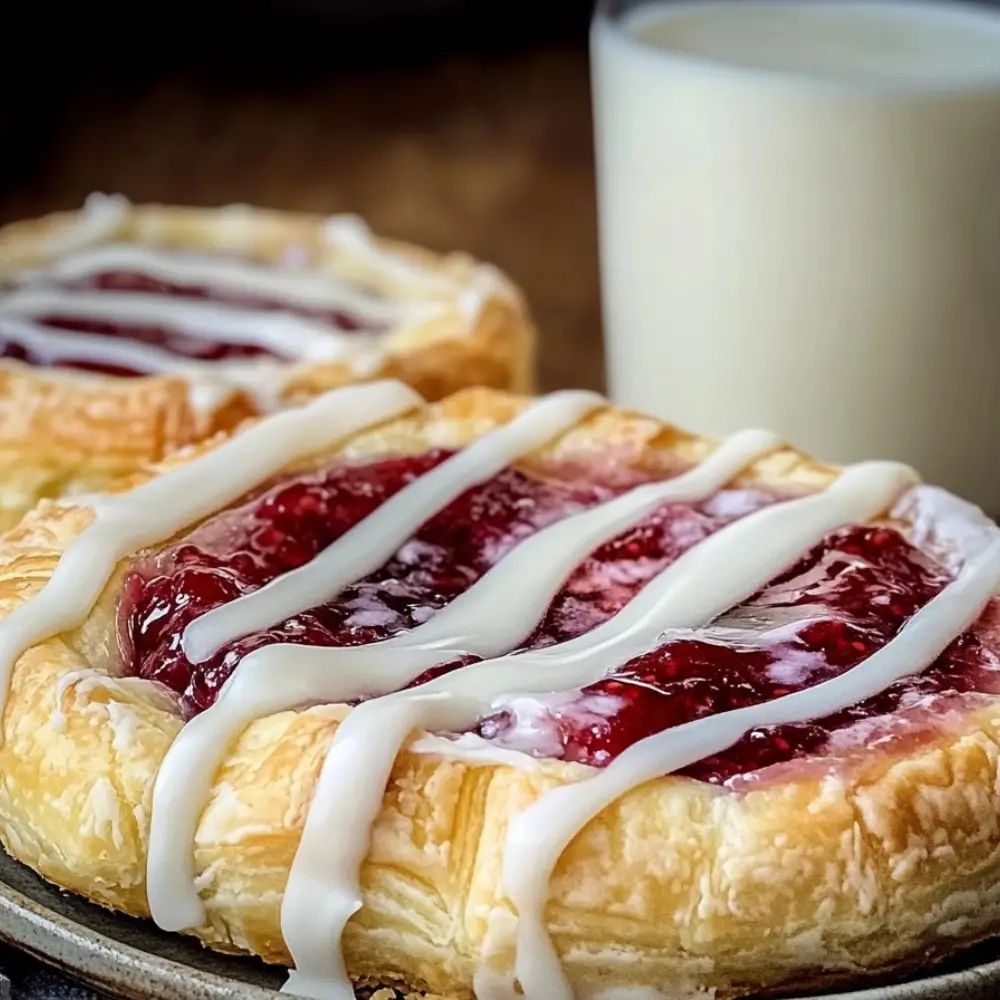 Raspberry Cream Cheese Danish